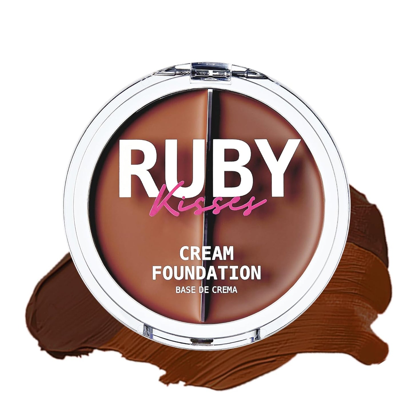 3D Face Creator Cream Foundation & Concealer - 12 Hours Long-Lasting, Medium to Full Coverage, Non-Greasy, Contour & Concealer Palette (10 Shades)
