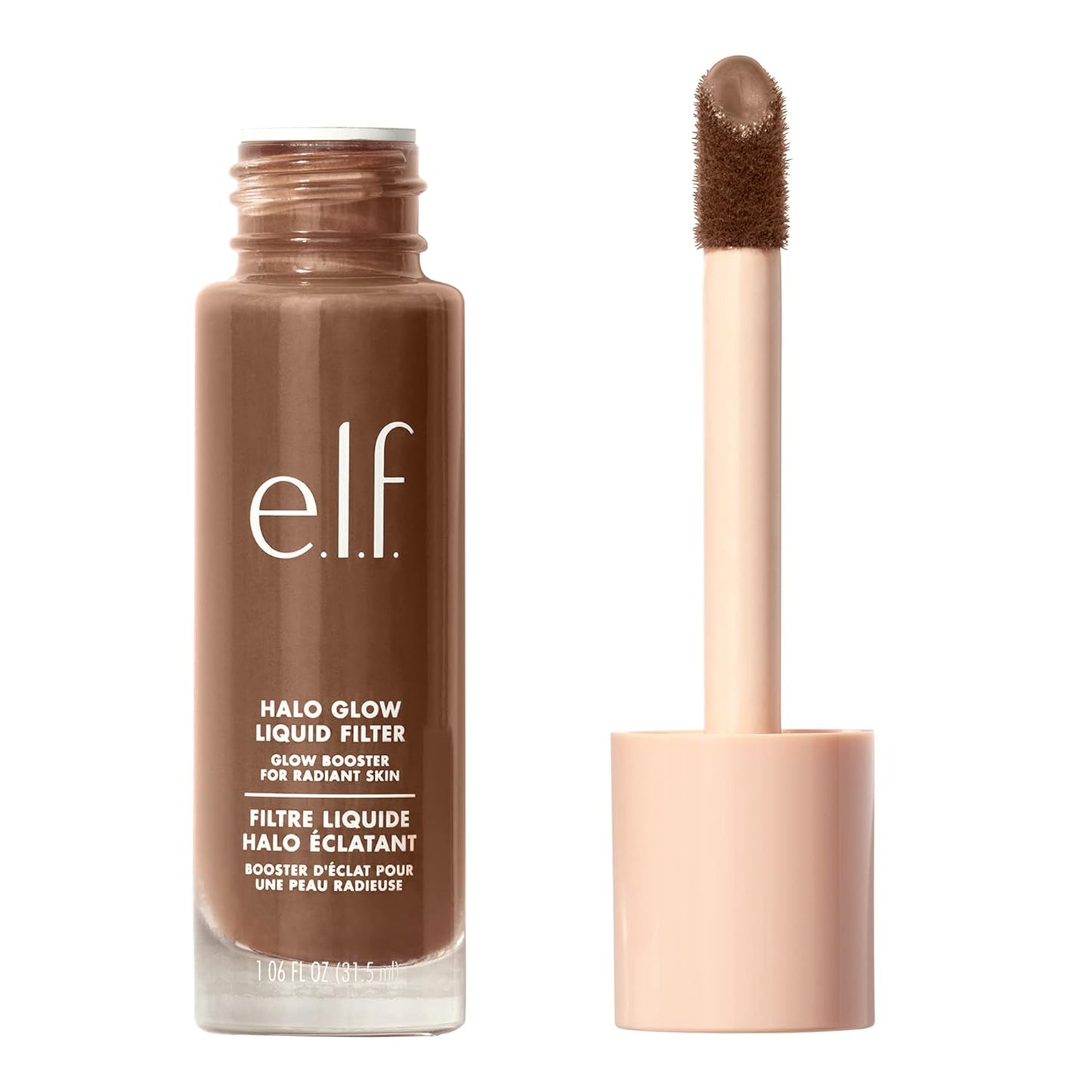 e.l.f. Halo Glow Liquid Filter - Complexion Booster for a Glowing, Soft-Focus Look, Infused with Hyaluronic Acid, Vegan & Cruelty-Free (12 Shades)