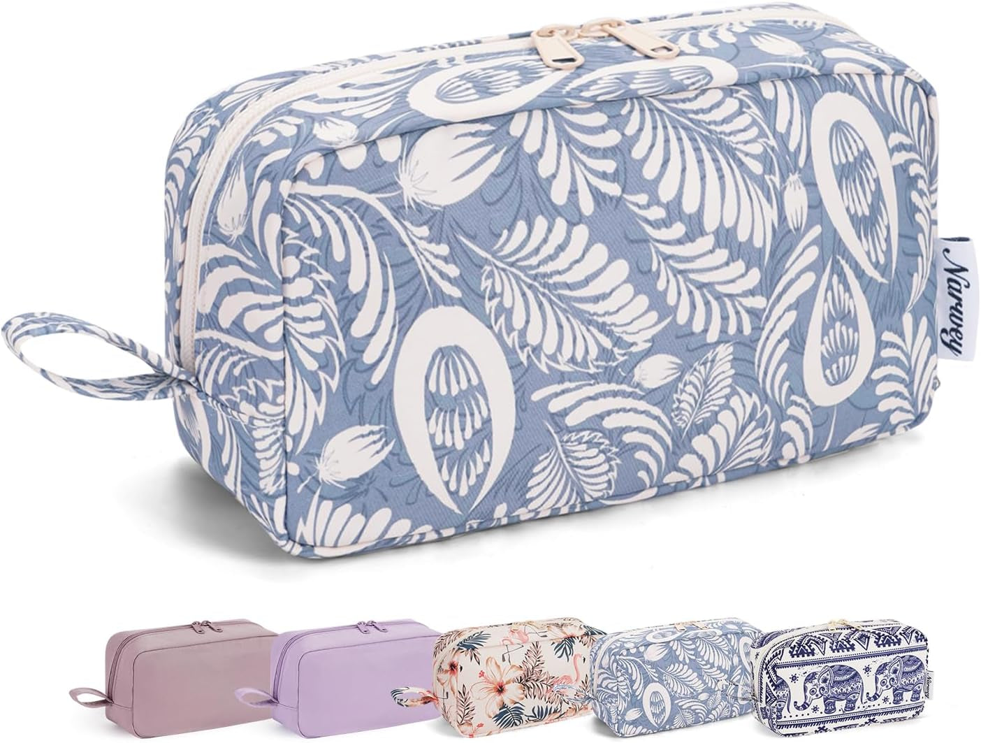 β¨ Checkered Makeup Bag β Travel-Ready & Cute AF (Various colors Large/Small)