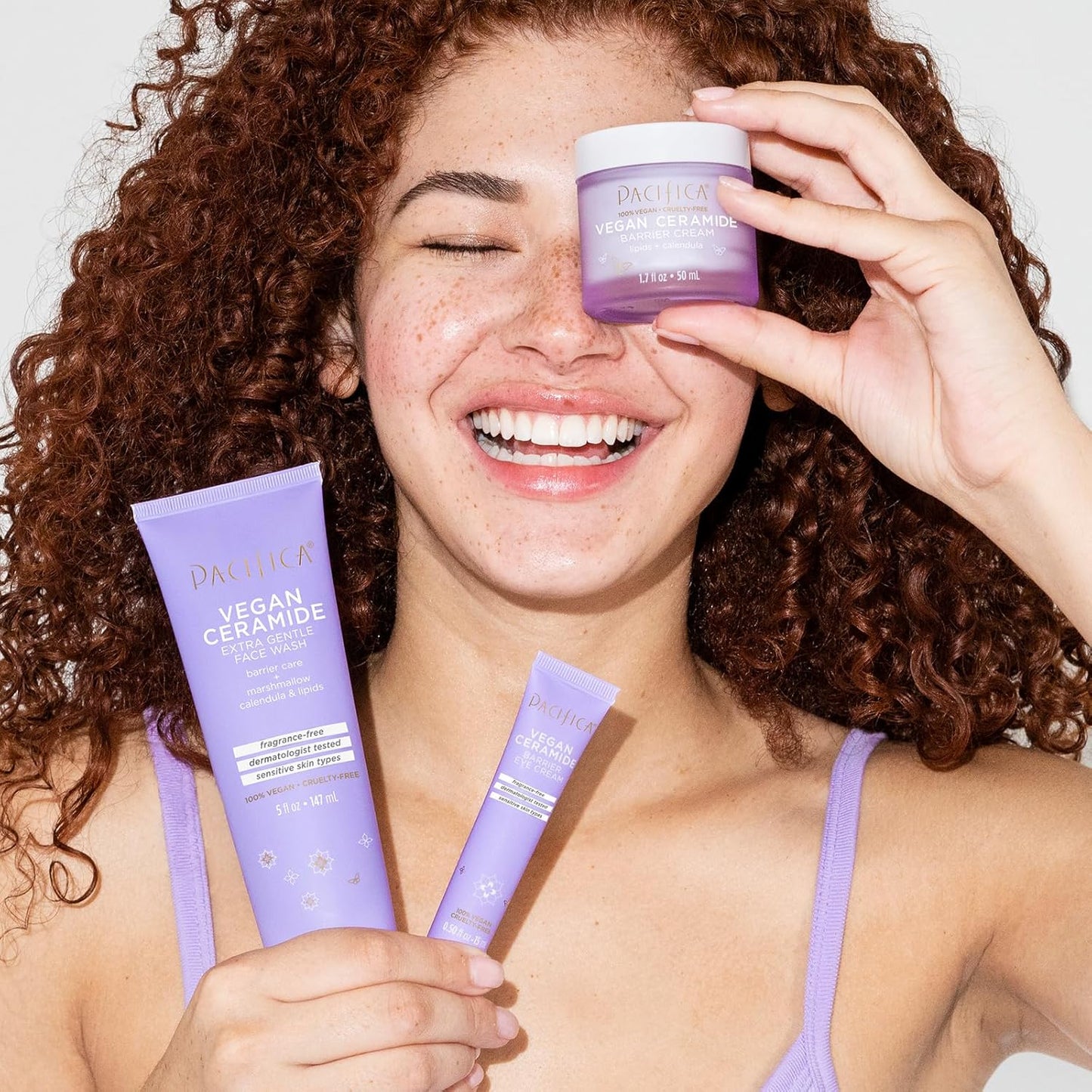 ✨ Pacifica Sensitive Skin Vegan Ceramide Barrier Repair Face Wash (Scented or Unscented)