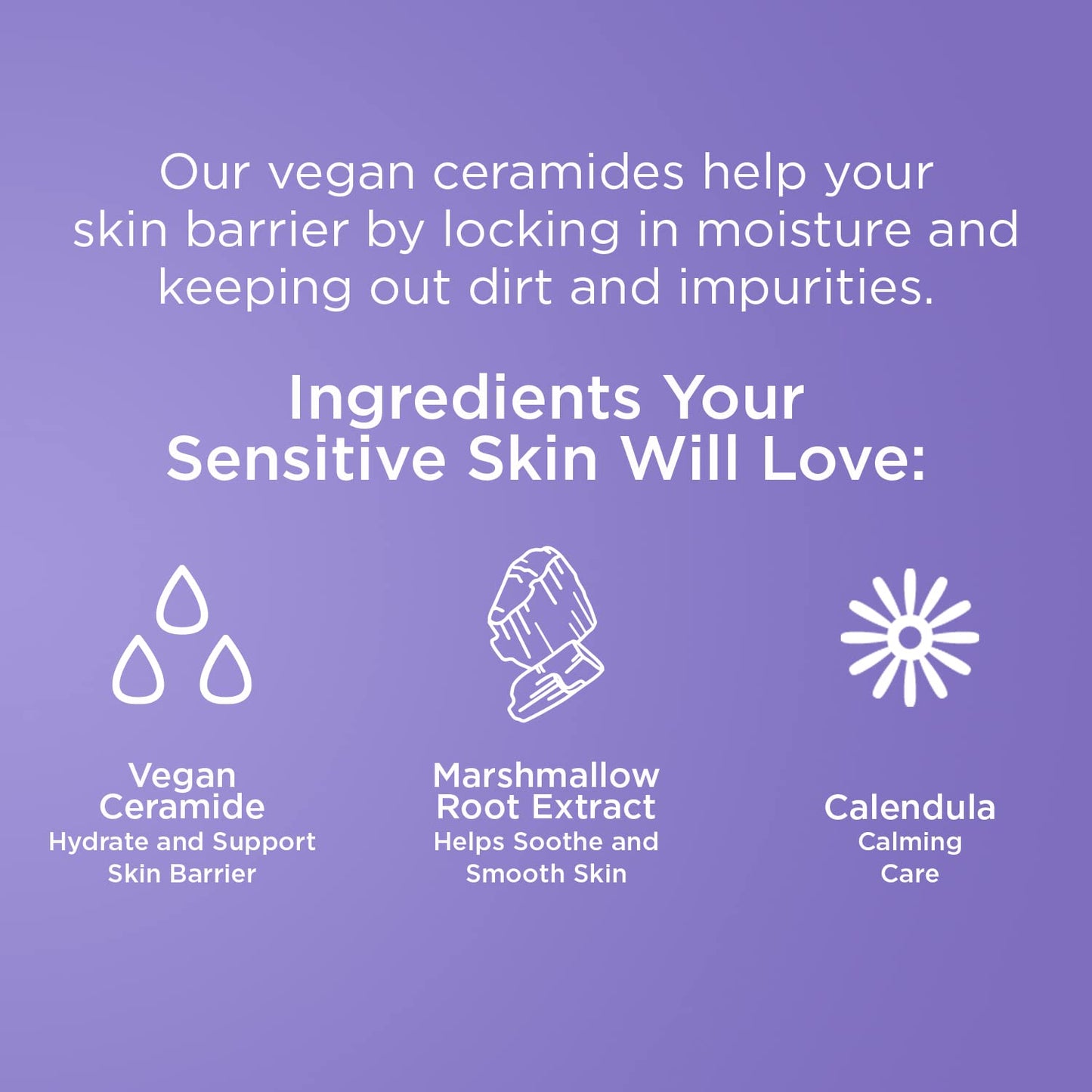 ✨ Pacifica Sensitive Skin Vegan Ceramide Barrier Repair Face Wash (Scented or Unscented)