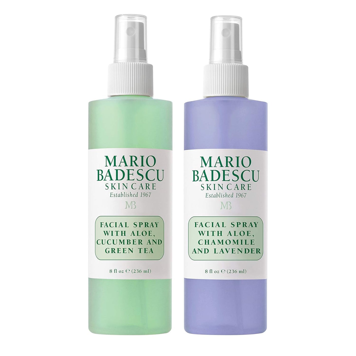 Mario Badescu Facial Spray Duo β Hydrate, Refresh & Glow