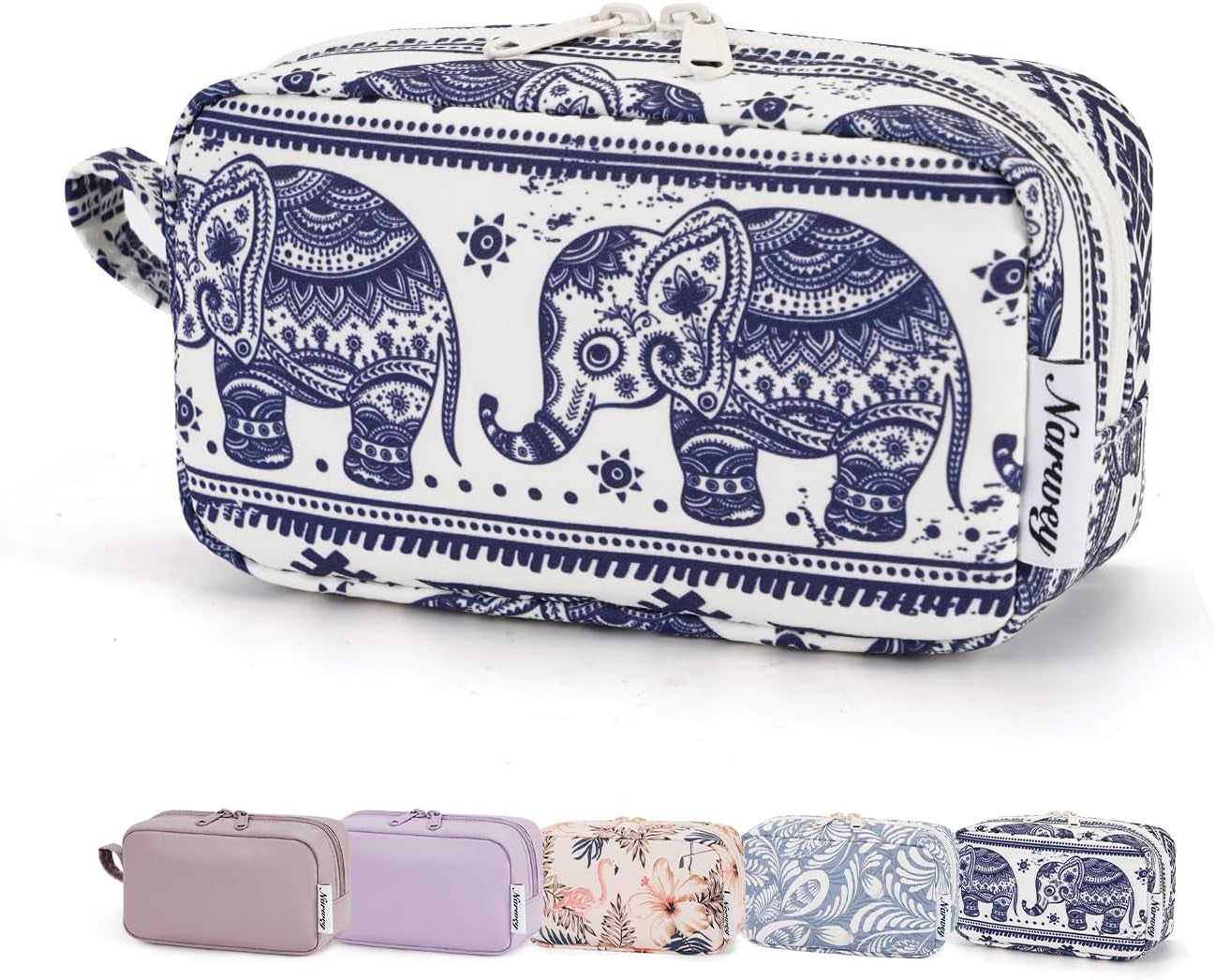 β¨ Checkered Makeup Bag β Travel-Ready & Cute AF (Various colors Large/Small)
