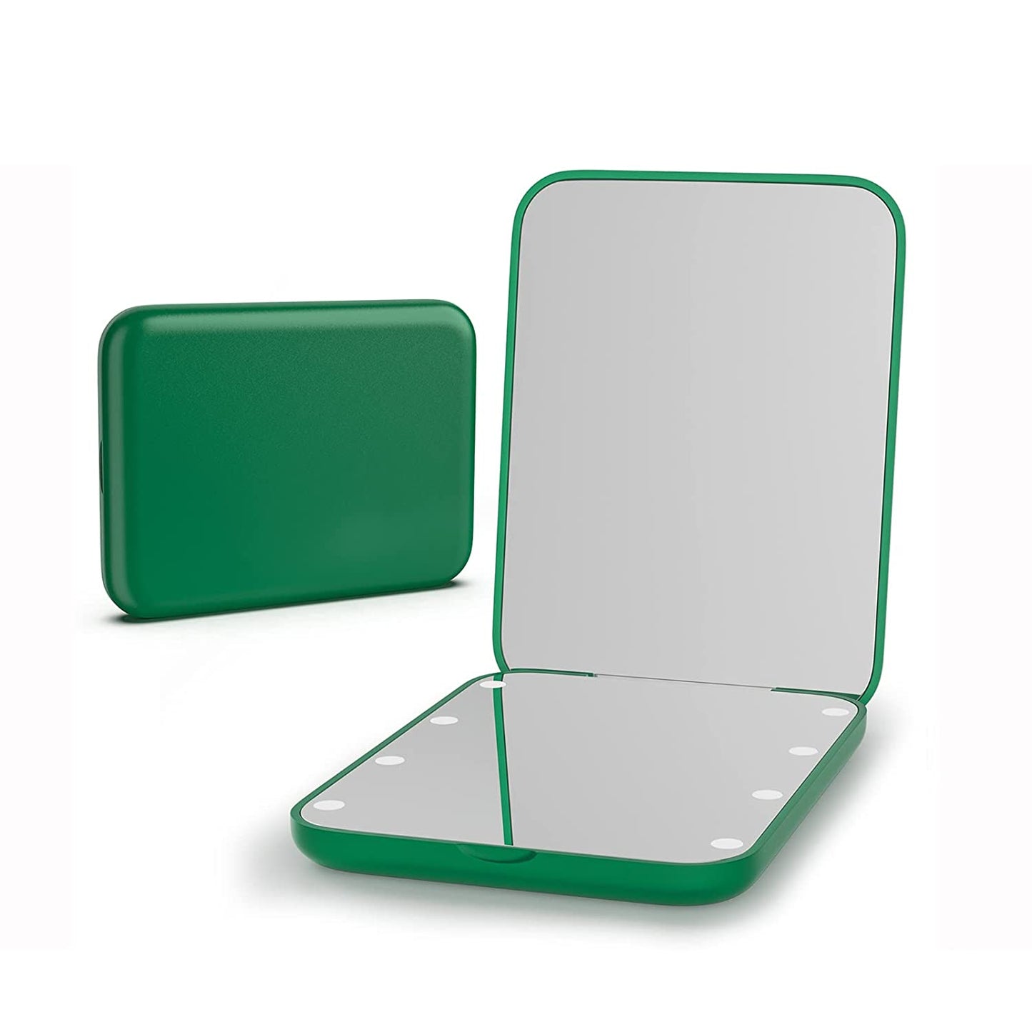 Face Card MiniGlow β LED Pocket Mirror with 1X/3X Magnification (Various colors)