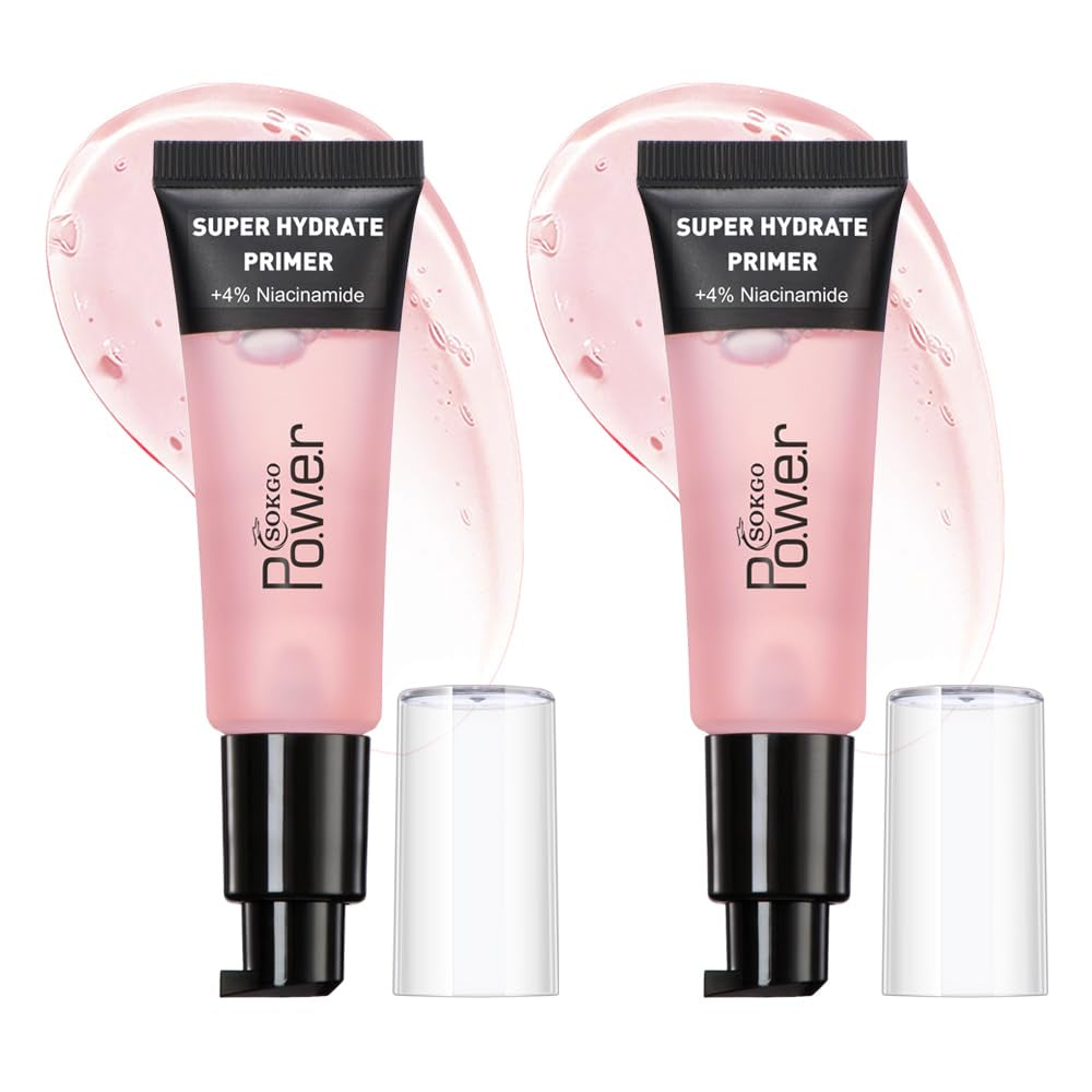 💧 Power Face Primer (2PCS – Pink, Large)