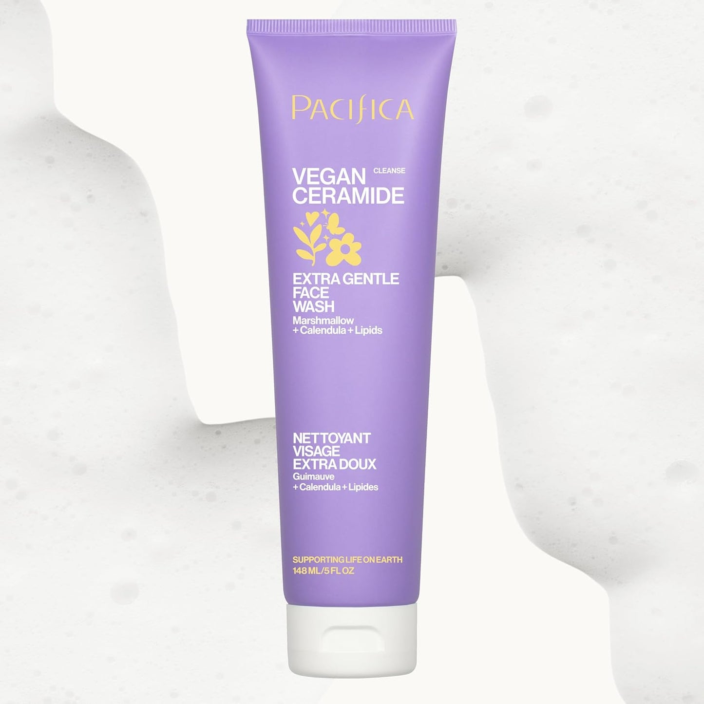 ✨ Pacifica Sensitive Skin Vegan Ceramide Barrier Repair Face Wash (Scented or Unscented)