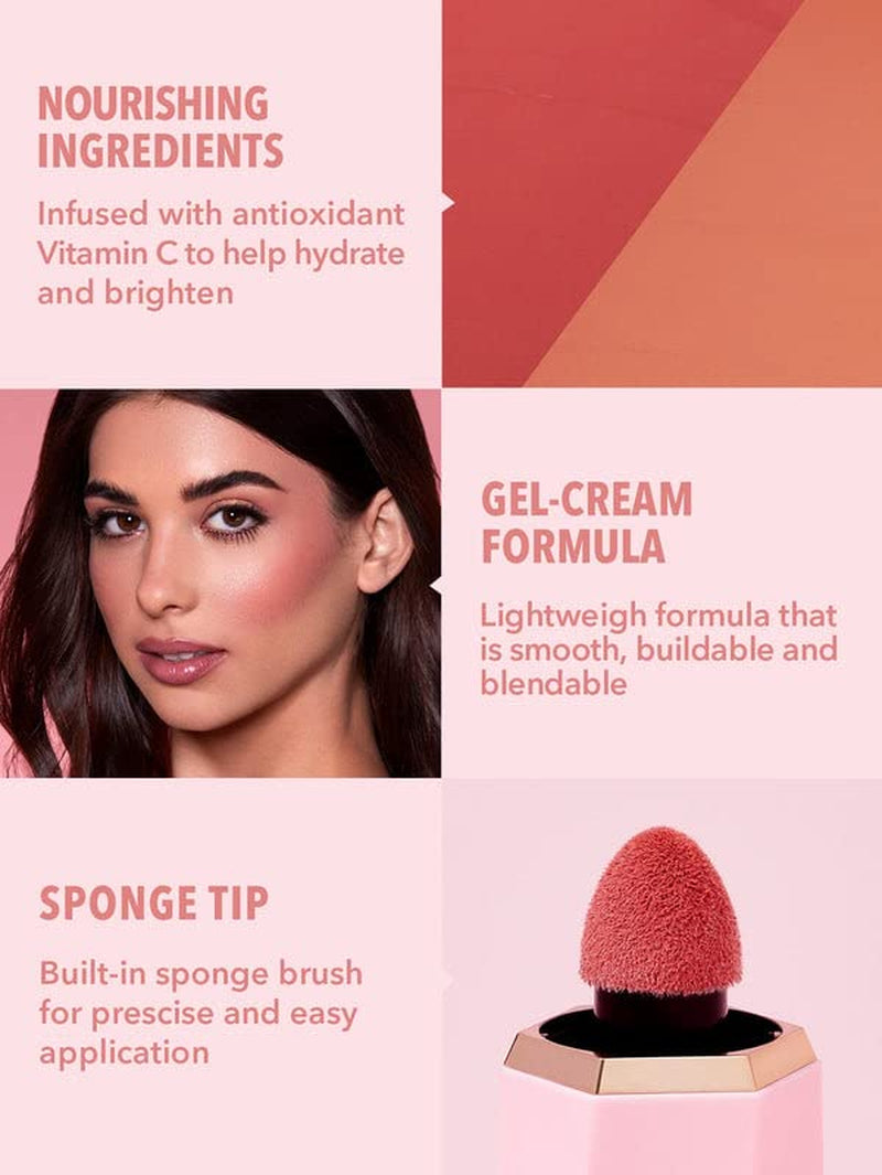 SheGlam Color Bloom Liquid Blush β Love Cake