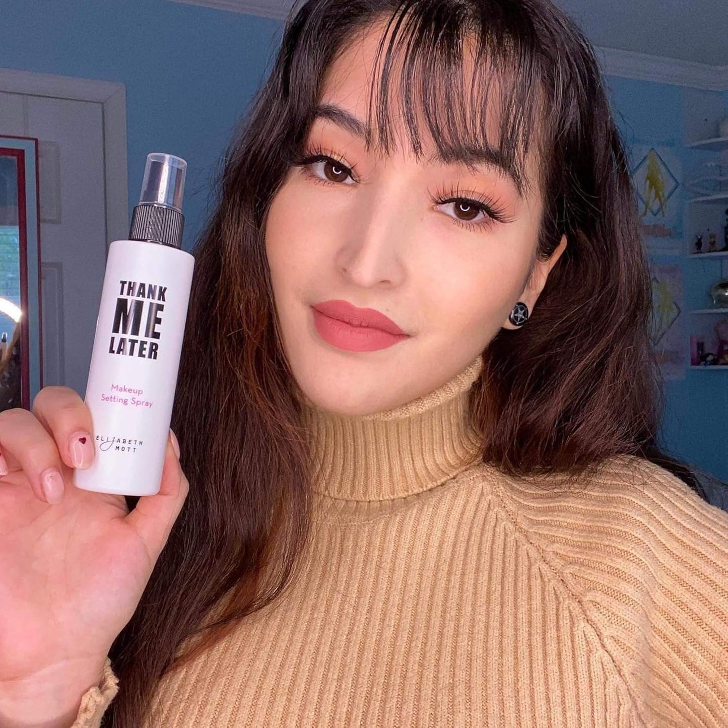 - Thank Me Later Mattifying Face Primer and Setting Spray for All Day Makeup Wear (2-Pack Bundle)