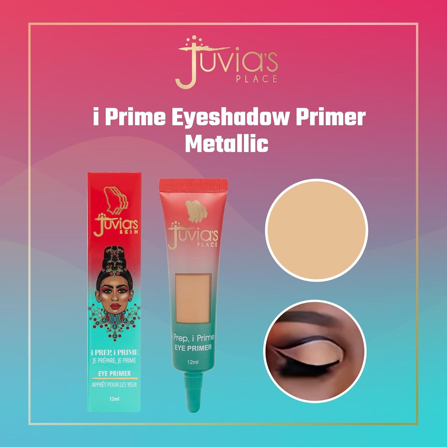 Juvia's Place I Prep, I Prime Eyeshadow Base – Medium