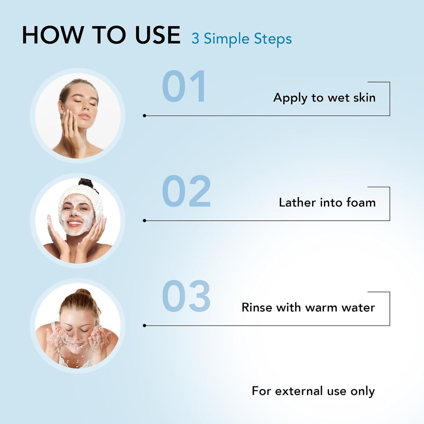 🌿 Foaming Facial Cleanser – 5.1 fl oz