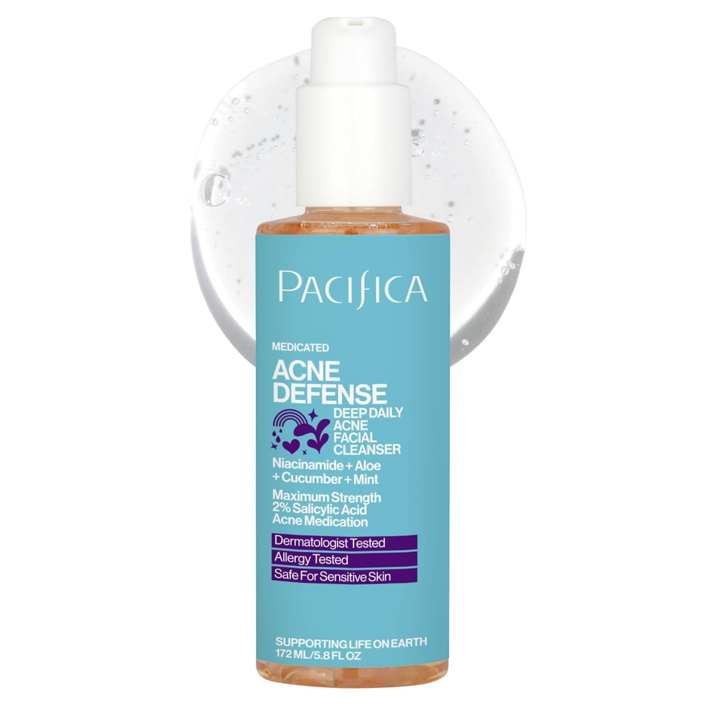 ✨ Pacifica Sensitive Skin Vegan Ceramide Barrier Repair Face Wash (Scented or Unscented)