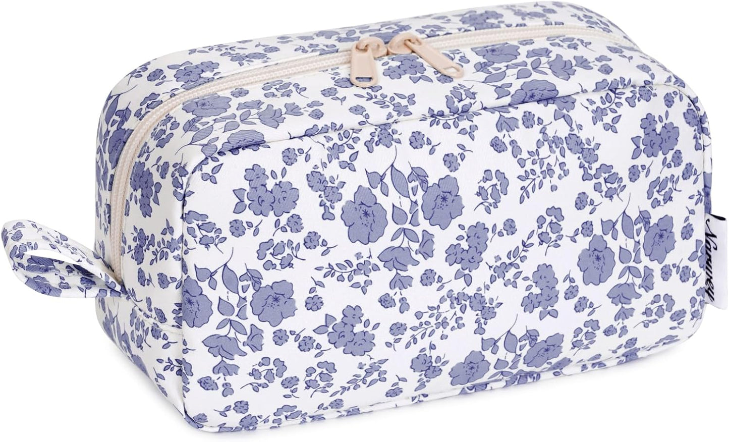 β¨ Checkered Makeup Bag β Travel-Ready & Cute AF (Various colors Large/Small)