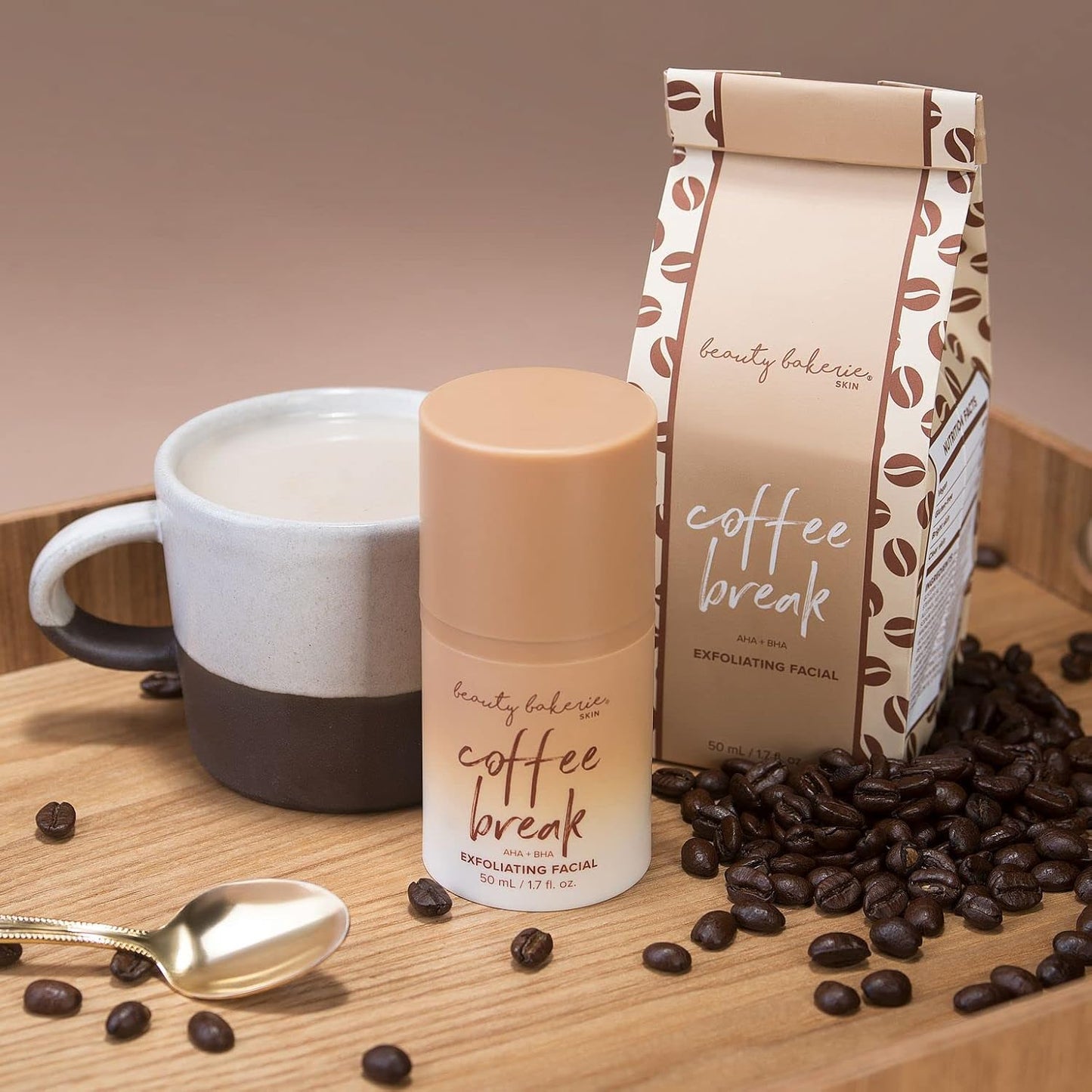 Coffee Break AHA + BHA Exfoliating Facial (1.7 fl oz)