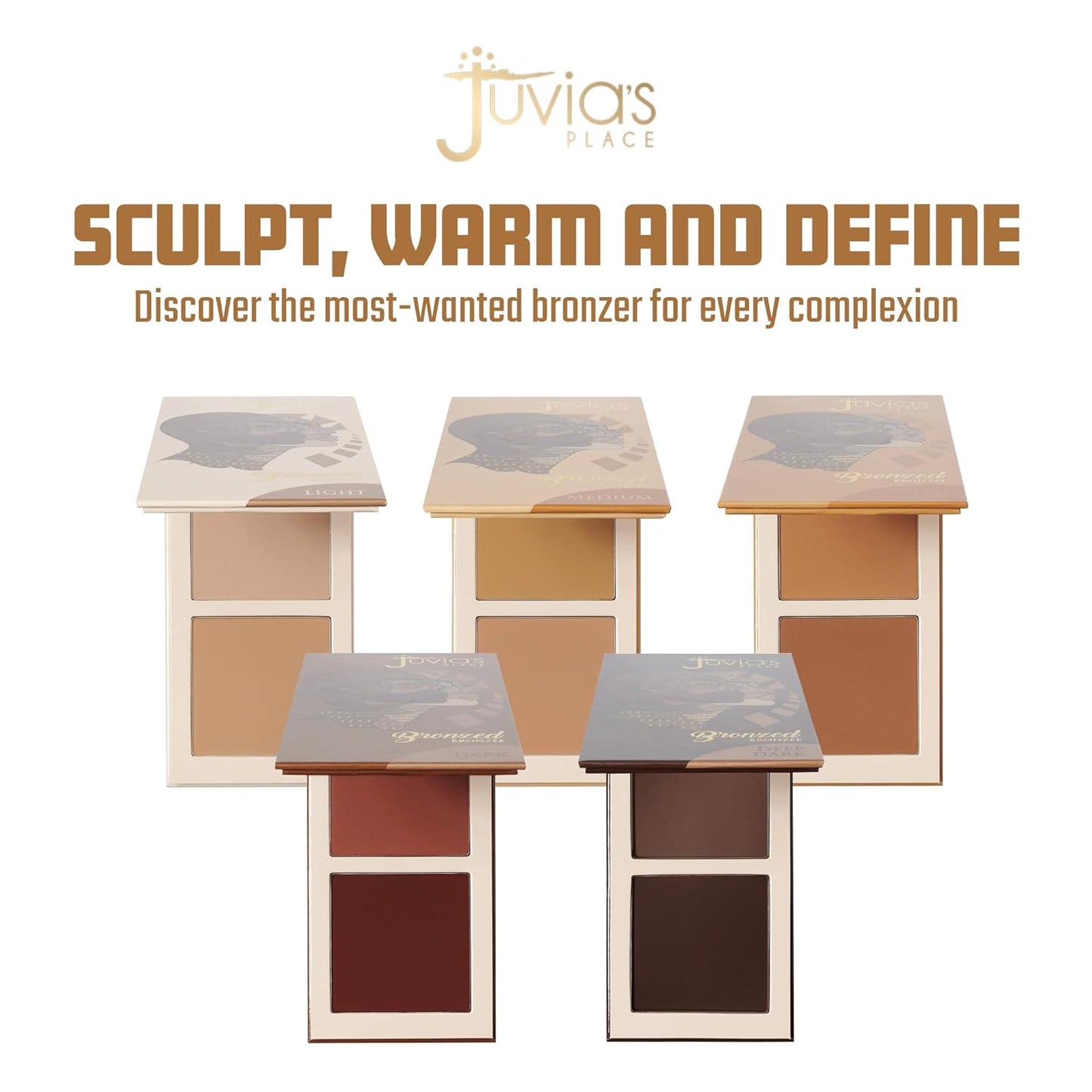 ☀️ Juvia’s Place Bronzed Duo Bronzer – Sun-Kissed Glow in Perfectly Paired Shades