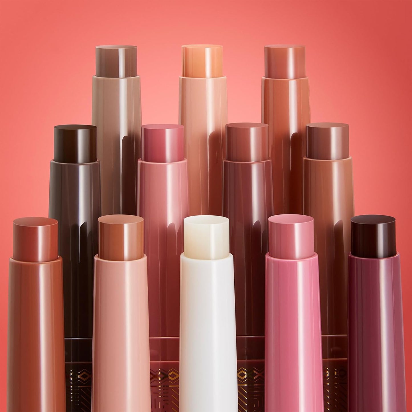 Volumizing Gloss Sticks, Soft Mauve - Shiny Luscious Lips with Nourshing Hydration, Plumping Gloss, Lip Plumper Gloss, Plumping Lip Balm, Hydrating Lip Gloss