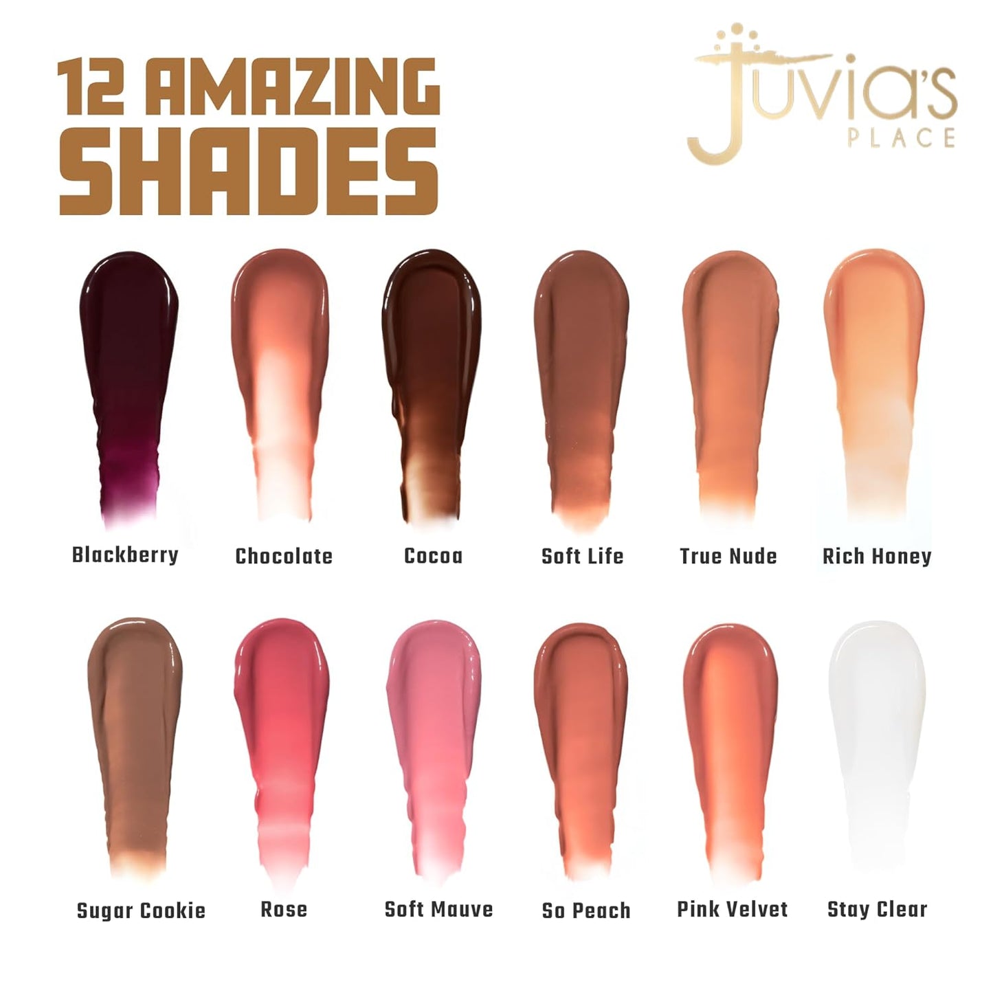 Volumizing Gloss Sticks, Soft Mauve - Shiny Luscious Lips with Nourshing Hydration, Plumping Gloss, Lip Plumper Gloss, Plumping Lip Balm, Hydrating Lip Gloss