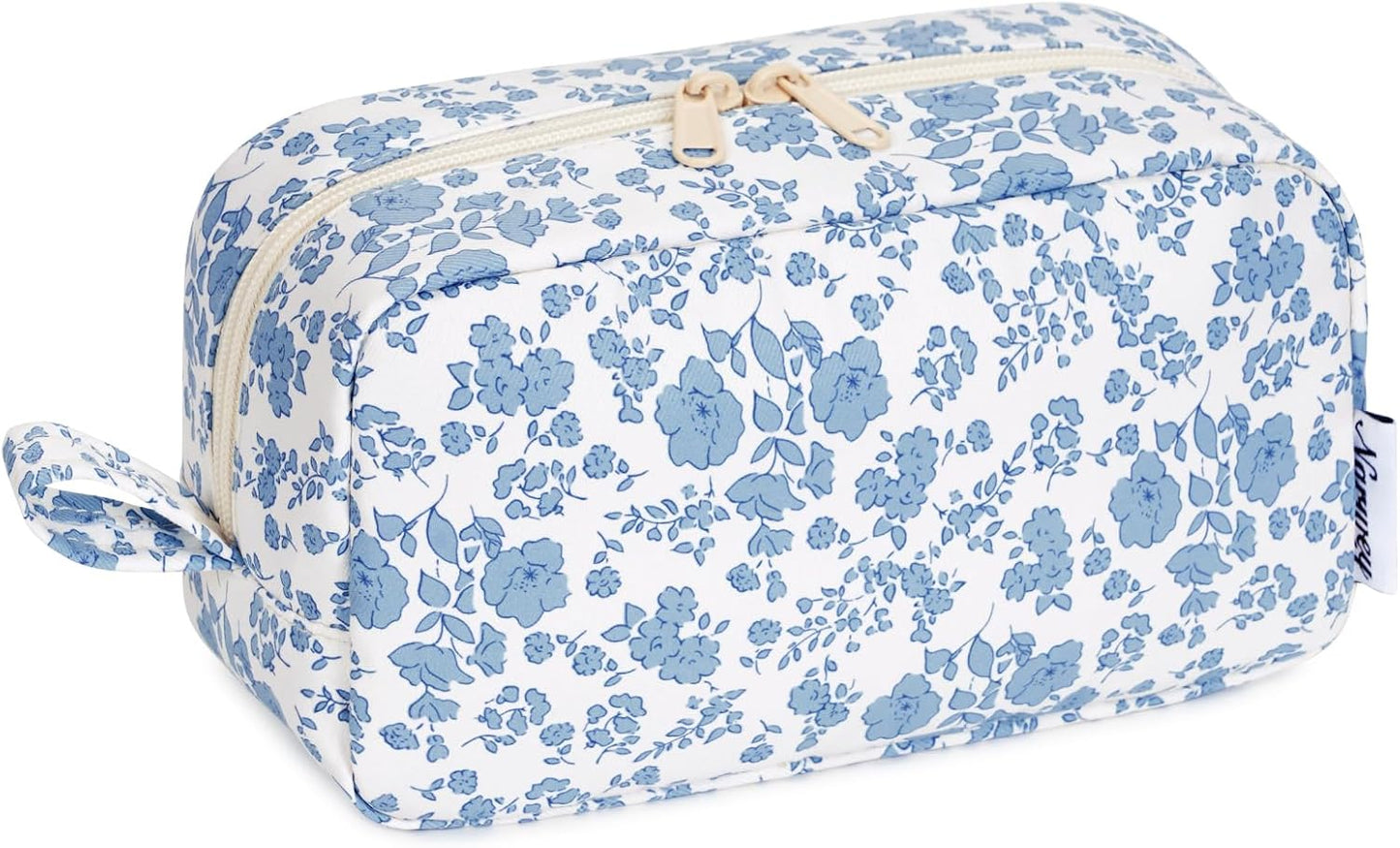 β¨ Checkered Makeup Bag β Travel-Ready & Cute AF (Various colors Large/Small)