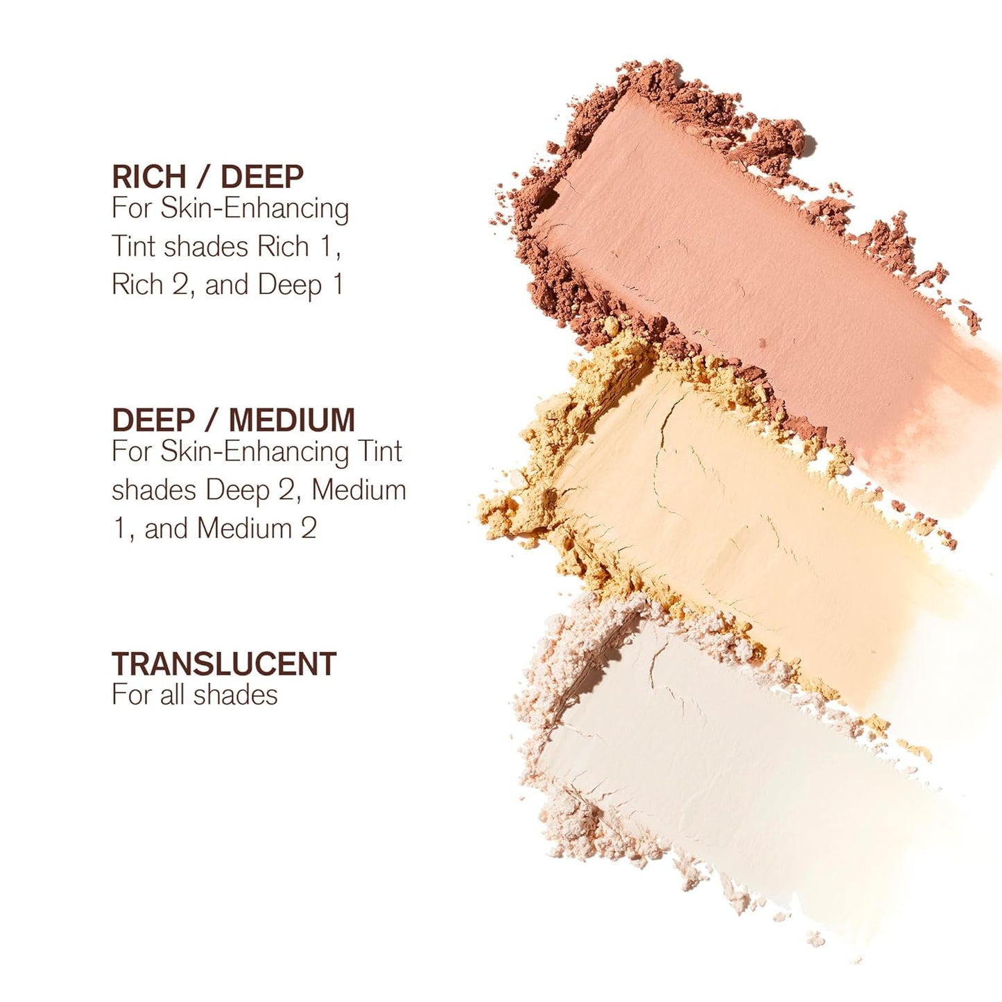 Skin Melt Talc-Free Loose Setting Powder (Translucent & Deep/Medium) - 0.29 Oz