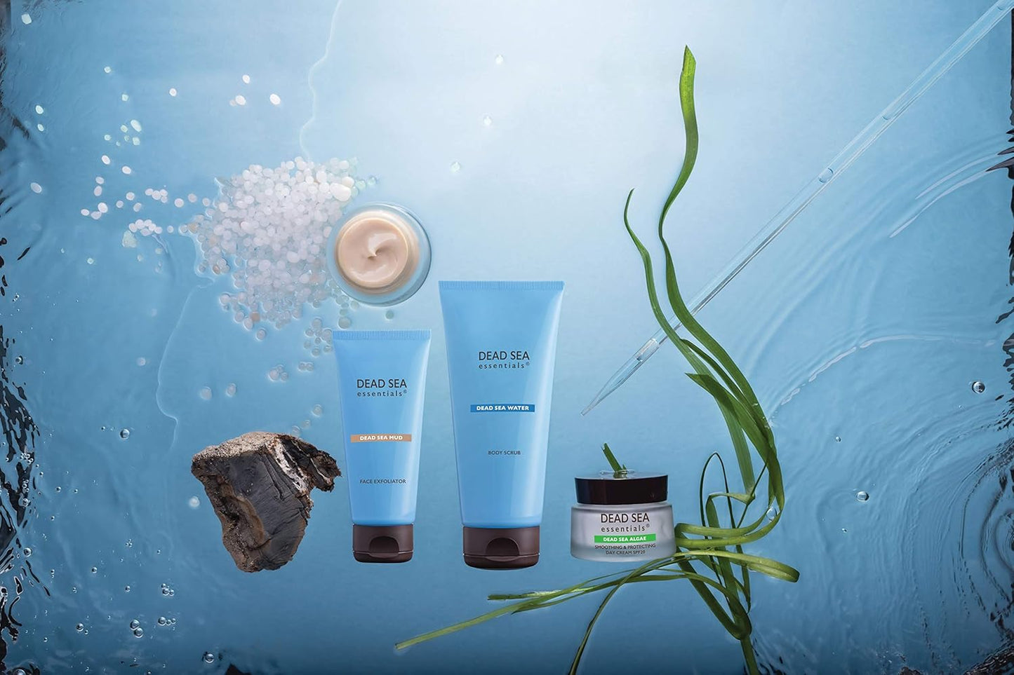 π Dead Sea Essentials Mud Face Exfoliator β 100ml / 3.38 fl oz
