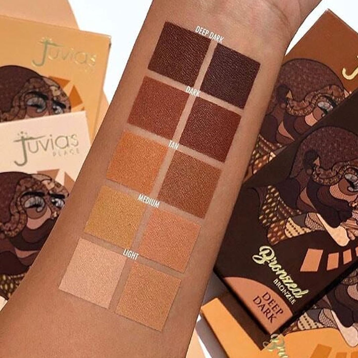 ☀️ Juvia’s Place Bronzed Duo Bronzer – Sun-Kissed Glow in Perfectly Paired Shades