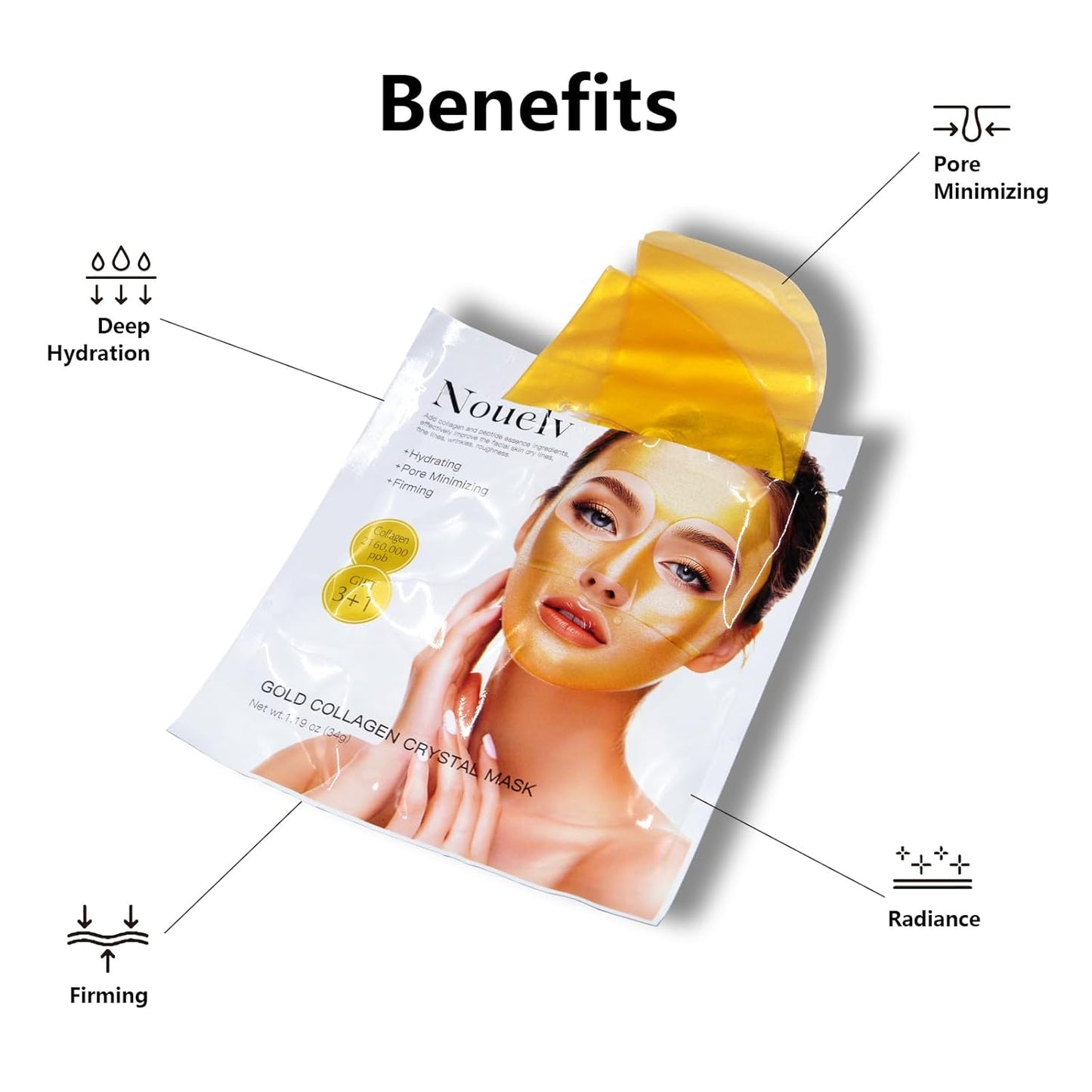 🧖🏽♀️ 24K Glow-Up Collagen Mask