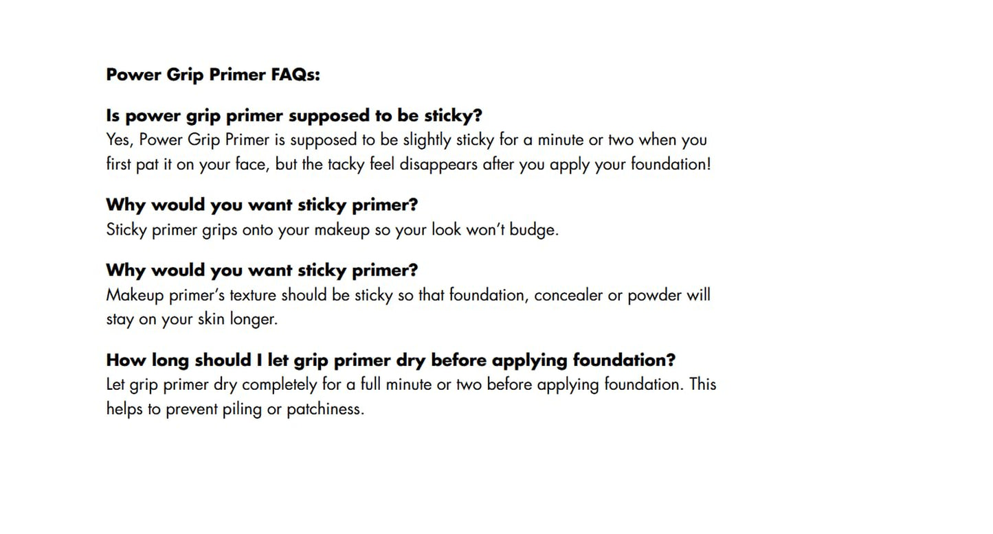 E.L.F. Power Grip Primer | Gel-Based, Hydrating Face Primer for Smoother Skin & Gripping Makeup | Moisturizes & Preps for a Flawless Finish | 0.811 Fl Oz (24 mL)