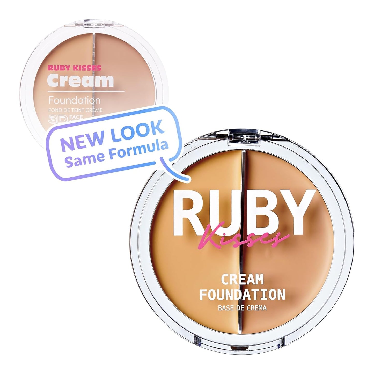 3D Face Creator Cream Foundation & Concealer - 12 Hours Long-Lasting, Medium to Full Coverage, Non-Greasy, Contour & Concealer Palette (10 Shades)