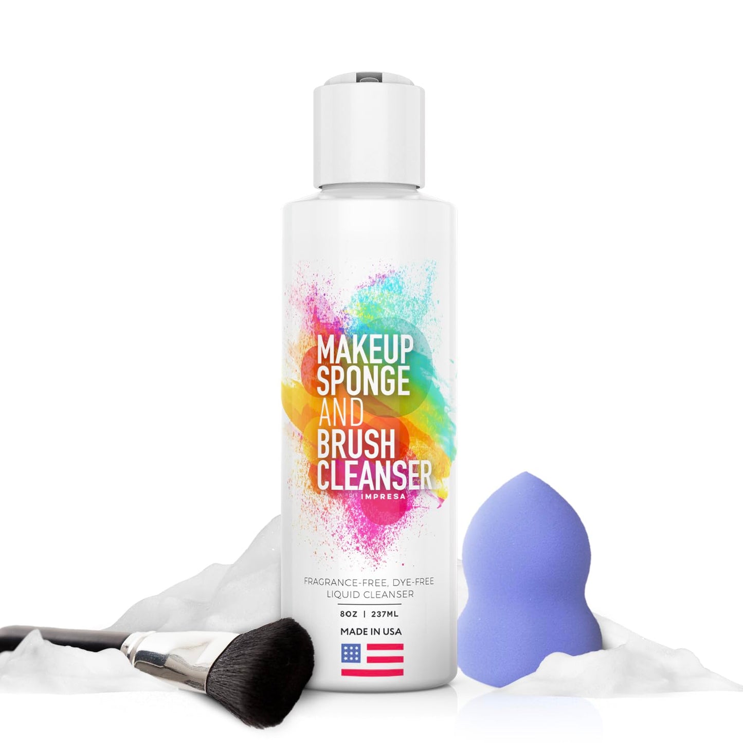 🧽 Impresa Makeup Sponge Cleaner – 8 oz