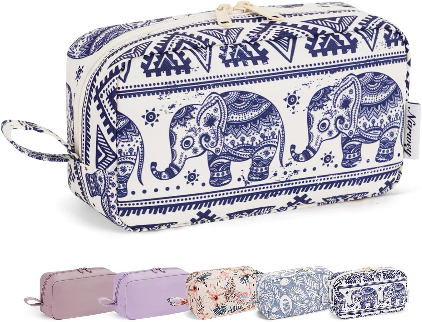 β¨ Checkered Makeup Bag β Travel-Ready & Cute AF (Various colors Large/Small)