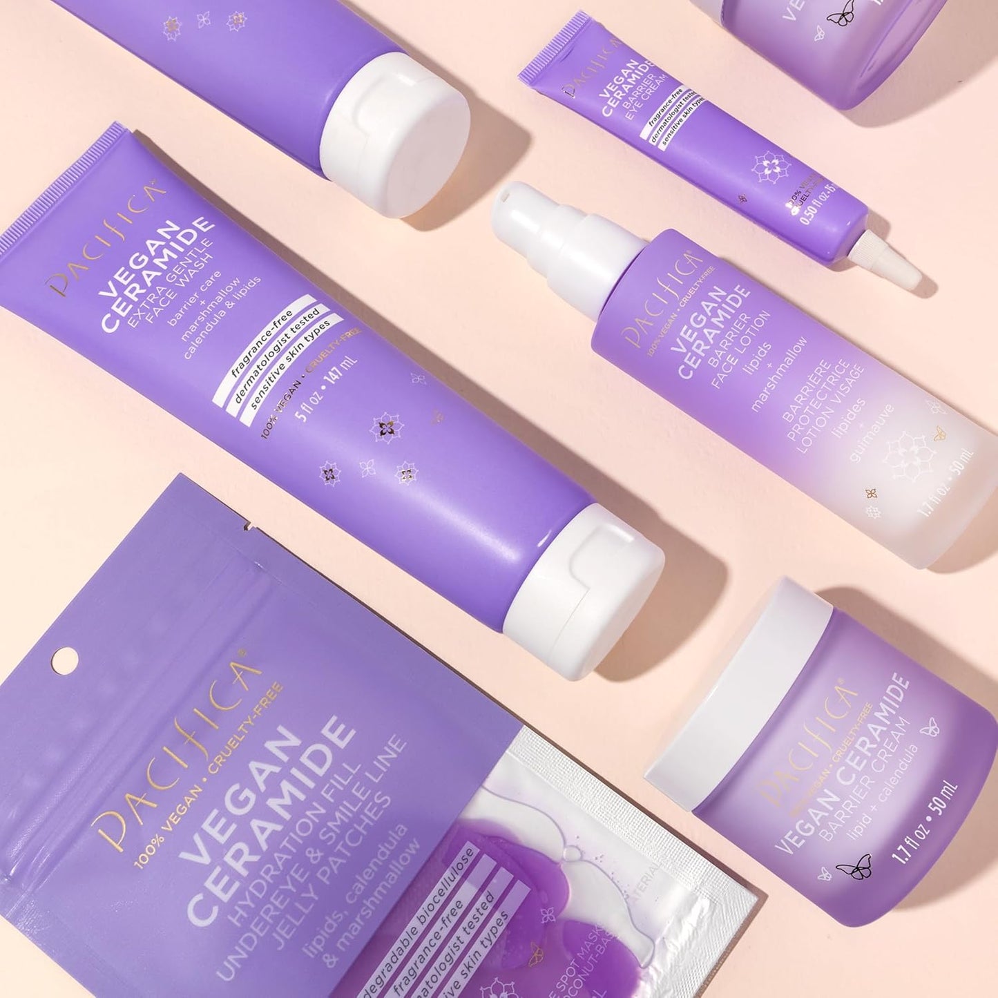 ✨ Pacifica Sensitive Skin Vegan Ceramide Barrier Repair Face Wash (Scented or Unscented)