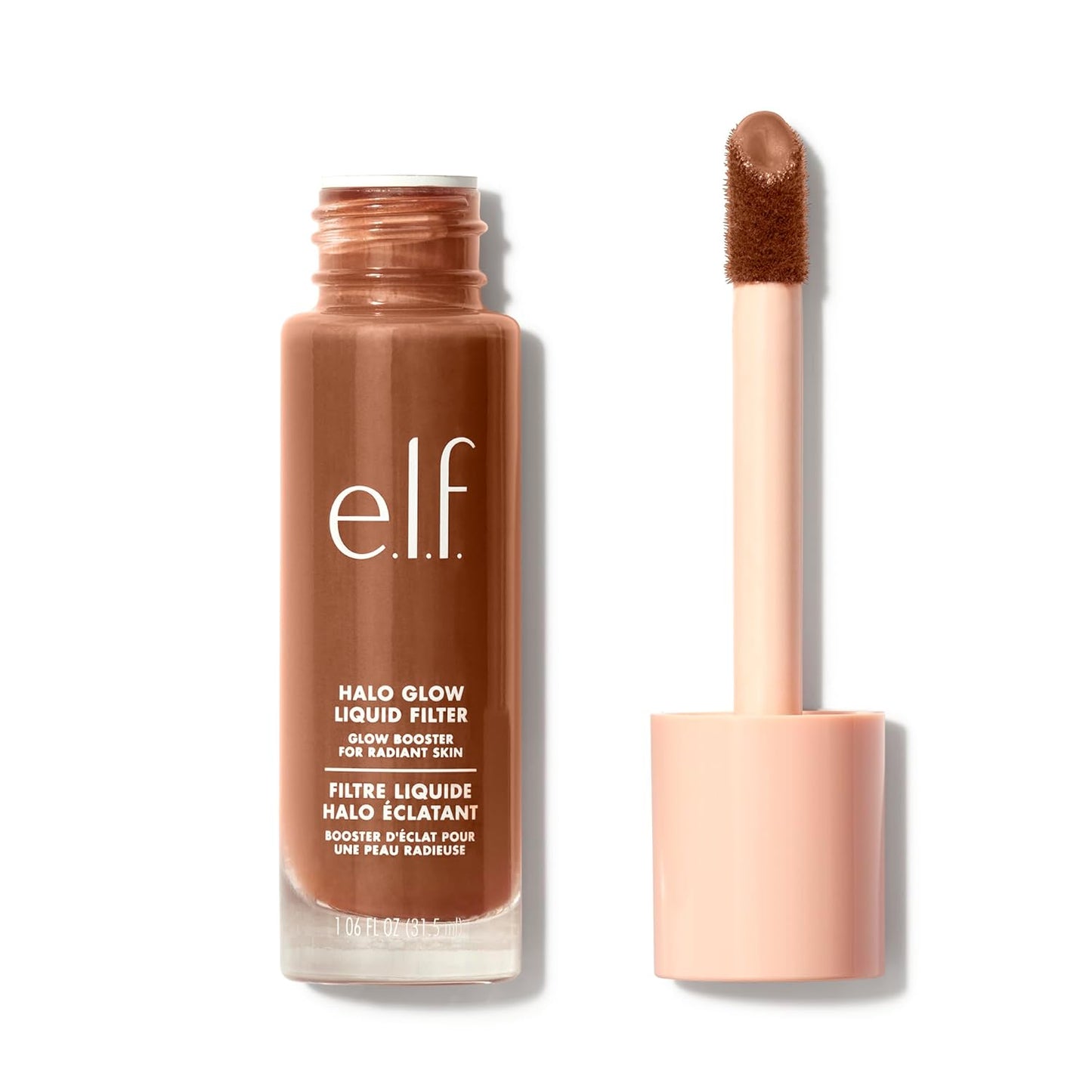 e.l.f. Halo Glow Liquid Filter - Complexion Booster for a Glowing, Soft-Focus Look, Infused with Hyaluronic Acid, Vegan & Cruelty-Free (12 Shades)