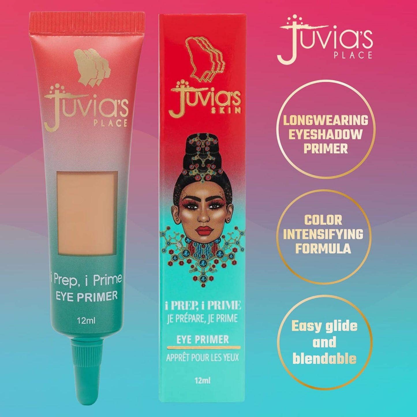Juvia's Place I Prep, I Prime Eyeshadow Base – Medium