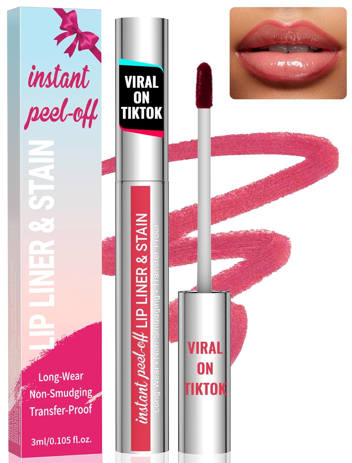 πβ¨ iMethod Peel-Off Lip Stain with Tweezer β Various Shades & Colors