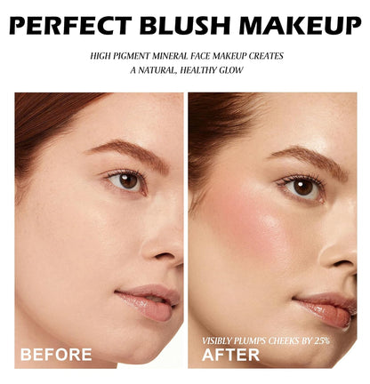 💕 3D Dual Color Blush Palette – Glow Up with 5 Gorgeous Shades! ✨