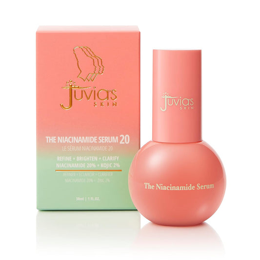the Niacinamide Serum 20%, 1 Fl Oz, Super Concentrated, Zinc 2%, Clarify Hyper-Pigmentation, Smooth, Moisturize
