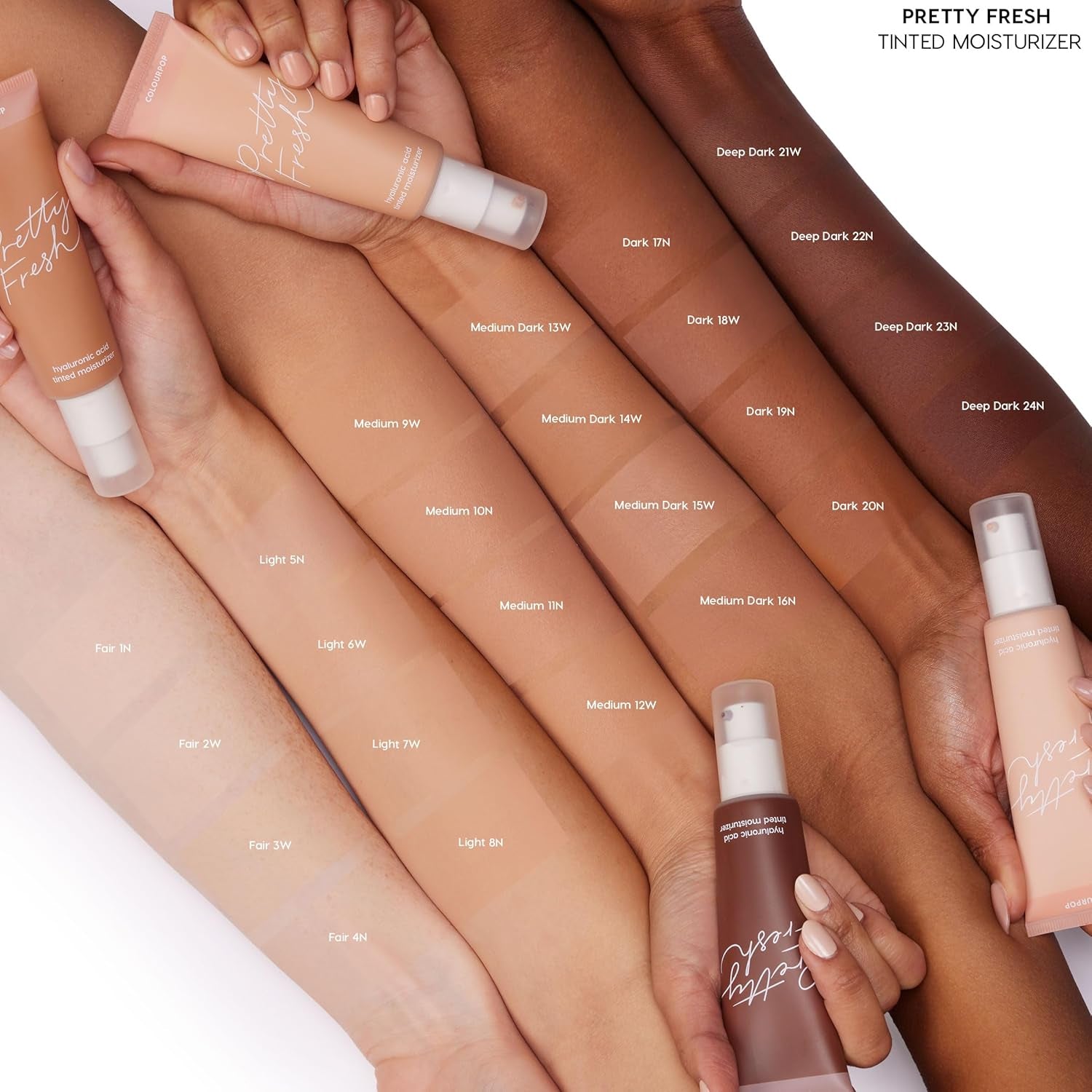 Pretty Fresh Tinted Moisturizer – Hydrating Skin Tint Various Shades | 1.45 Oz