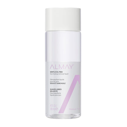 👁️✨ Almay Eye Makeup Remover Liquid – 4 fl oz (Oil-Free & Waterproof)