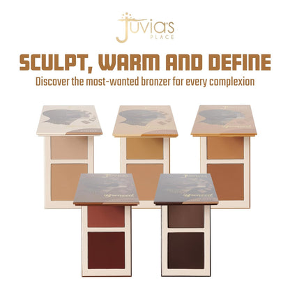 ☀️ Juvia’s Place Bronzed Duo Bronzer – Sun-Kissed Glow in Perfectly Paired Shades