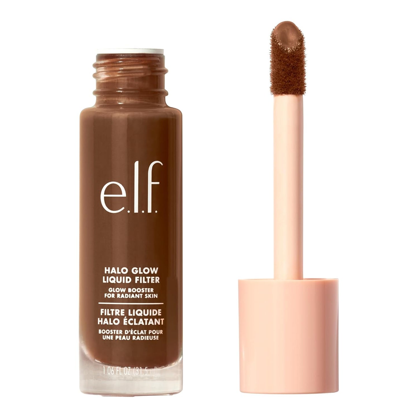 e.l.f. Halo Glow Liquid Filter - Complexion Booster for a Glowing, Soft-Focus Look, Infused with Hyaluronic Acid, Vegan & Cruelty-Free (12 Shades)