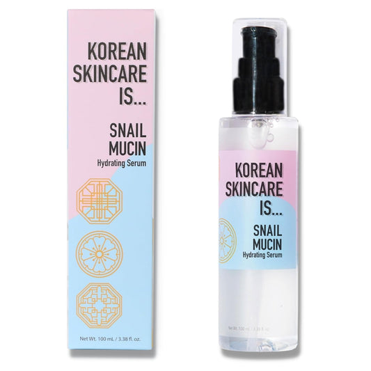 Korean Snail Mucin Serum – Deep Hydration & Skin Repair, 97% Snail Mucin, 100ml – Anti-Aging, Fast-Absorbing, Cruelty-Free, Dermatologist & Allergy Tested