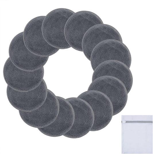 ♻️ Reusable Makeup Remover Pads (14-Pack + Laundry Bag) Soft | Eco-Friendly | Skin-Loving | 1,000 Uses