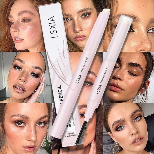 ✨ Double-Headed Eyebrow Wax Pen – 2-in-1 Brow Sculpt & Style Tool